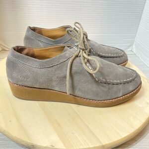 Seavees Women’s Pewter Suede Shoes Gray Size 9